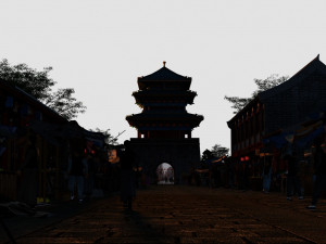the ancient city Modèle 3D