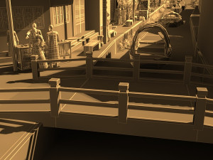 ancient town 3D Model
