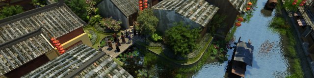 ancient town 3D 模型 .c4d .max .obj .3ds .fbx .stl .blend 