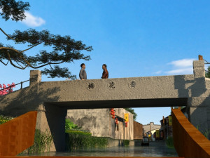 ancient town 3Dモデル