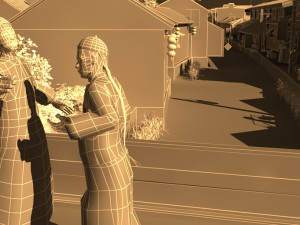 ancient town 3D Model
