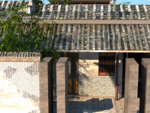 ancient town 3D Model