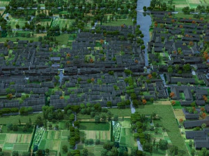 antica citt&agrave; Modello 3D