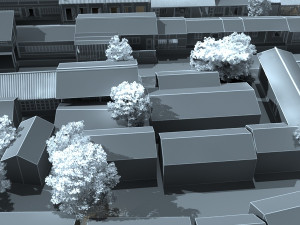 ancient town 3D Model
