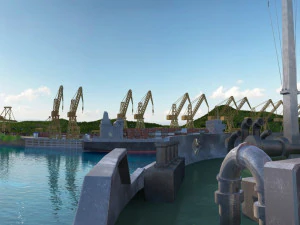 harbor 3D Model