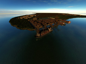 harbor 3D Model