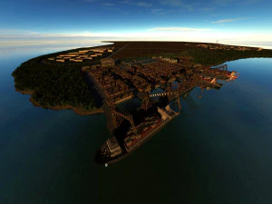harbor 3D Model