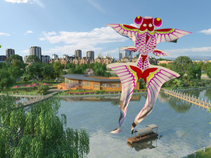 town square 3D Model