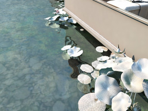 city lake view 3D Модель