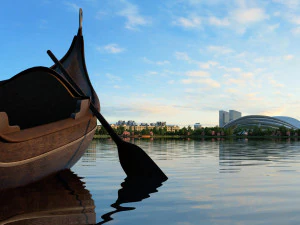 See auf dem Boot 3D Modell