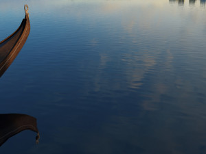 lake on the boat Modelo 3D