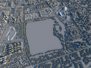 city building 3D 모델
