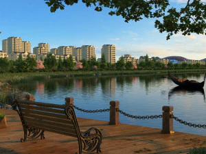 meer op de boot 3D Model