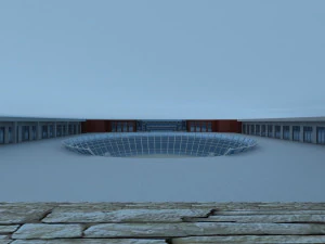 harbin west railway station 3D Model