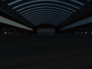 harbin west railway station Modèle 3D