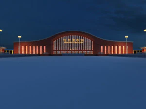 하얼빈 서역 3D 모델