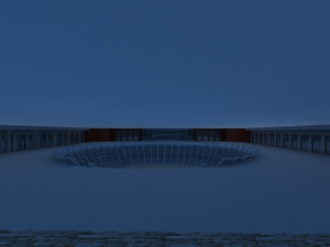 harbin west railway station 3D 模型
