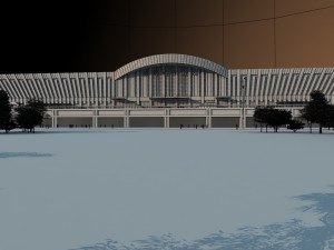 qiqihar south station Modèle 3D