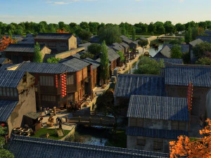 древний город 3D Модель