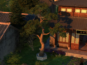ancient town Model 3D