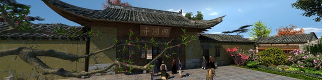 ancient town 3D Модель .c4d .max .obj .3ds .fbx .stl .blend 