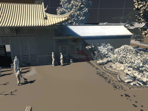 ancient town 3D Model