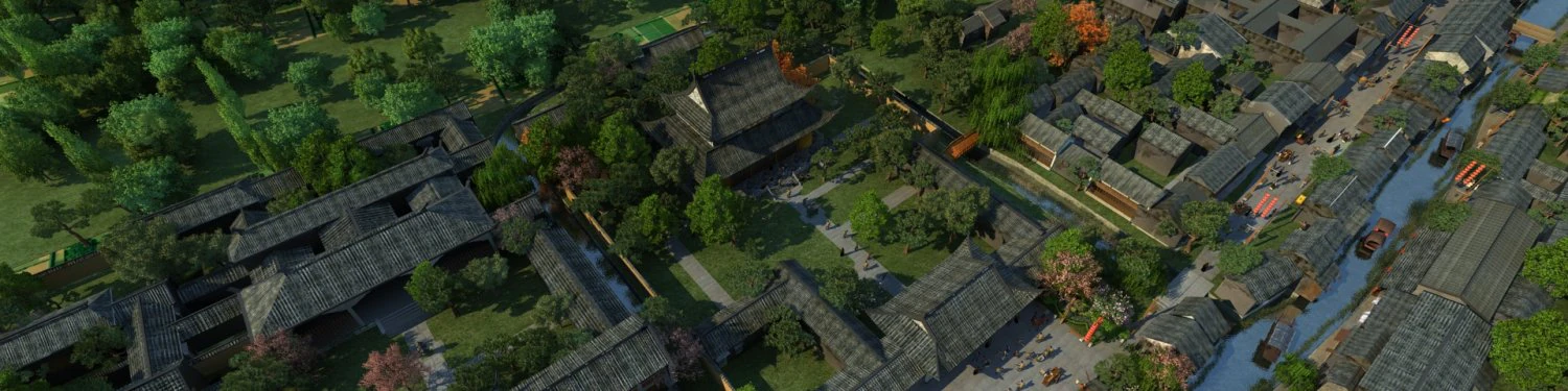 ancient town 3D Model .c4d .max .obj .3ds .fbx .stl .blend 