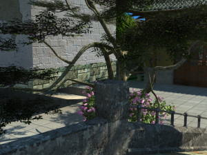 ancient town Modello 3D