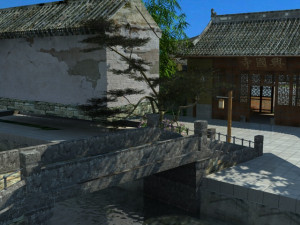 ancient town Modello 3D