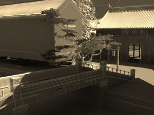 ancient town Modello 3D