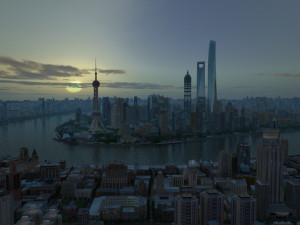 shanghai 3Dモデル