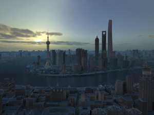 shanghai 3Dモデル