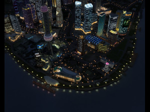 shanghai Modelo 3D
