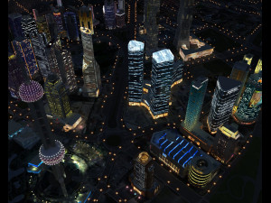 shanghai Modèle 3D