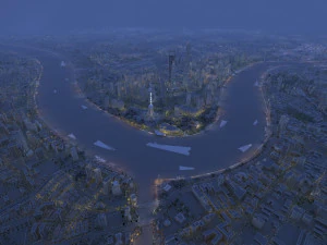 shanghai 3D Model