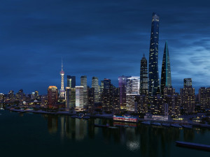 shanghai 3D Модель