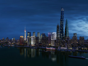 shanghai 3D Модель
