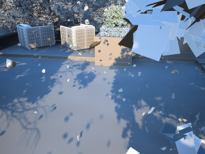 petals fly 3Dモデル