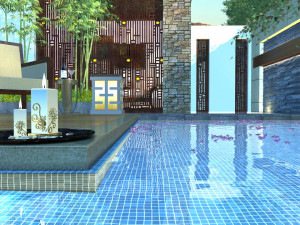 swimming pool 3D Model