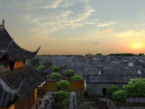 ancient town 3D Model