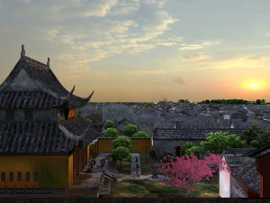 ancient town 3D Model