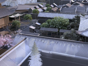 ancient town Modelo 3D