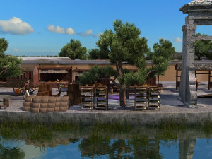 ancient town 3D Model