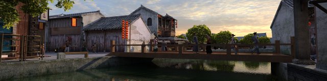 ancient town 3D 모델 .c4d .max .obj .3ds .fbx .stl .blend 
