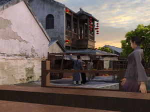 ancient town 3D 모델