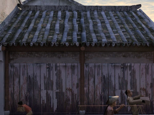 ancient town 3D 모델
