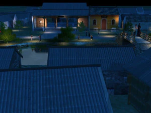 ancient town 3D Model