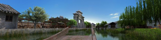 ancient town Modèle 3D .c4d .max .obj .3ds .fbx .stl .blend 
