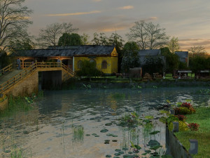ancient town 3D Модель