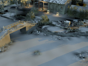 ancient town 3D Модель